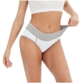 thumbnail image 4 of Culottes Menstruelles pour Femmes, 4 Pcs, Réutilisables, Anti-Fuites, Grande Taille, Culottes de Protection Post-Partum, 4 of 7