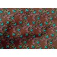 thumbnail image 4 of oneOone Cotton Poplin Fabric Spiral & Floral Block Decor Fabric Printed BTY 42 Inch Wide, 4 of 4