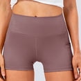 thumbnail image 5 of Plebaso Womens High Waist Yoga Shorts with Pockets Workout Athletic Shorts Stretch Compression Biker Shorts, 5 of 5