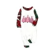 thumbnail image 4 of RXMEKW Ensemble de Pyjama Assorti pour la Famille Manches Longues à Carreaux pour Hommes Femmes Enfants Rouge, 4 of 5