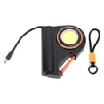 thumbnail image 2 of 5000mAh Retractable Charger, Power Bank with 30In Cables, 22.5W Portable Charger LED Small Power Bank for Outdoor Travel, 2 of 7