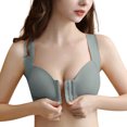 thumbnail image 3 of B91xZ Soutien-Gorge pour Femmes Bretelles Réglables Col Rond, Gris 48, 3 of 5