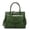 green, variant on Vintage Women Snakeskin Grain Oil Leather Handbag Large Capacity Crossbody Shoulder Bag Pusrse