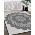 thumbnail image 3 of Ahgly Tapis Rectangulaire Lavable en Machine Intérieur Transitionnel Gris Fumé, 2 Pieds x 3 Pieds, 3 of 7