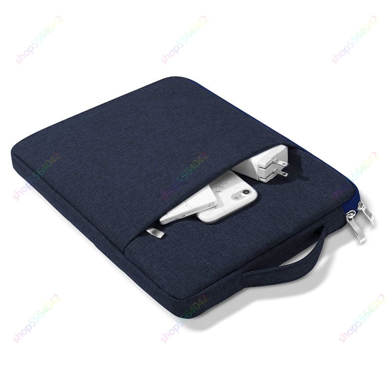 13 Inch Tablet PC Sleeve Handbag Case for Microsoft Surface Pro 10/9/8/X/7Plus/7/6/5/4 Keyboard Laptop Carrying Bag with Handle Navy Blue Laptop 3 13.5 inch
