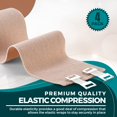 thumbnail image 2 of MEDca Elastic Compression Bandages Wrap with 4 Extra Hooks Athletic -4 Pack, 2 of 9