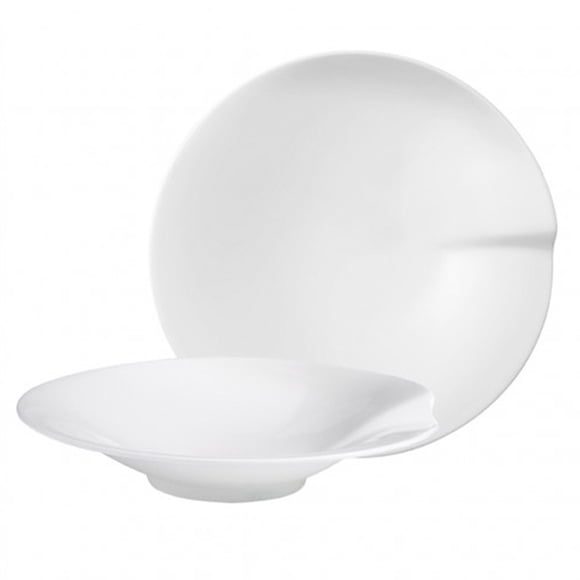 Pasta Passion Large Pasta Plate Set of 2 by Villeroy & Boch - Premium Porcelain - Made in germany - Dishwasher and Microwave Safe - 12 Inches