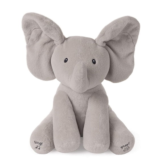 GUND Animated Flappy The Elephant Peluche Animal Peluche Gris 12 "