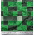 thumbnail image 1 of Soimoi Moss Georgette Fabric Flower Artistic Decor Fabric Printed Yard 42 Inch Wide, 1 of 3