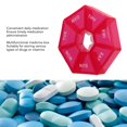 thumbnail image 4 of 2 Times A Day Medicine Organizer For Pill Box For Holder Medication Rack Travel Dispenser Weekly Medicine For Organizer Dispensing Small, 4 of 8