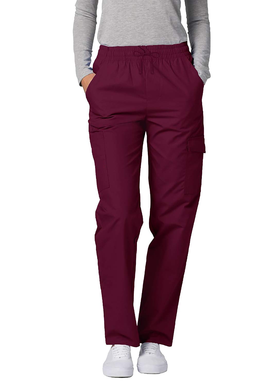 Adar Universal Scrubs For Women - Tapered Cargo Scrub Pants