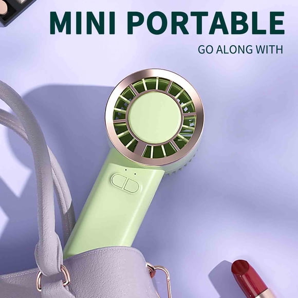 Xihbxyly Fan Portable Fan Handheld Fan Private Fan Mini Fan Hand Fan - Private Mini Fan with Three Blades for Natural Wind, Ideal for Home and Travel
