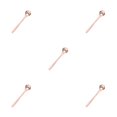 thumbnail image 1 of Ruiboury Exquisite Stainless Steel Mixing Spoon For Tea Essential For Tea Lovers Essential For Tea Drinking Stainless Steel Spoon Dog Paw Colander Ros 1 5Set, 1 of 6