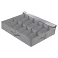 thumbnail image 1 of Home Textile Storage Bedroom Underbed Shoe Organizer with Lid Foldable Storage Boxes for Efficient Closet Organization and Visible Design, 1 of 4