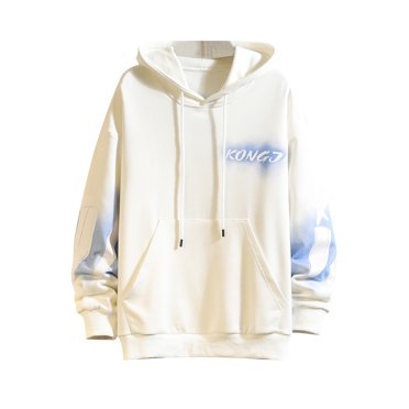 Men's Casual Long Sleeve Tie-Dye Hoodie Color Block Pullover Sweatshirt