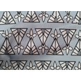 thumbnail image 4 of oneOone Cotton Poplin Fabric Floral & Triangle Block Print Sewing Fabric BTY 42 Inch Wide, 4 of 4