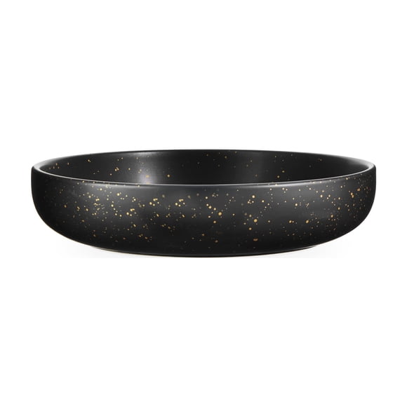 Thyme & Table Merrick Low Bowl, Black