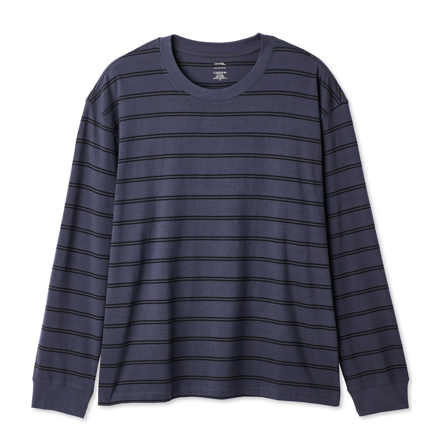 George Big Men's Heavyweight Jersey Long-Sleeve T-Shirt