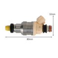 thumbnail image 2 of 15710-58B00 Fuel Injectors Fit For Suzuki Sidekick Tracker X-90 1.6L INP-470, 2 of 10