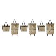 thumbnail image 2 of Ruiboury Foldable Shopping Trolley Bag Multifunctional And Fashionable Wide Application English newspaper 3Set, 2 of 6
