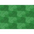 thumbnail image 1 of Ahgly Company Tapis d'Aire Rectangulaire Transitionnel Vert pour Intérieur, Lavable à la Machine, 7 Pieds x 9 Pieds, 1 of 7