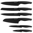 thumbnail image 1 of Hecef 6 Piece Knife Set, Black Oxide Razor Sharp Chef Santoku Cooking Knife, 1 of 12