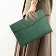 thumbnail image 2 of Leodye Magnetic Lock Leather File Bag - A4 Briefcase for Business, 2 of 6