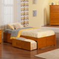 thumbnail image 2 of Atlantic Furniture Concord Twin XL Storage Platform Bed in Caramel, 2 of 6