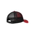 thumbnail image 2 of Top Headwear Casquette Trucker Snapback - Rouge Flamme/noir, 2 of 2