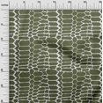 thumbnail image 2 of oneOone Cotton Poplin Fabric Triangle Geometric Printed Craft Fabric BTY 42 Inch Wide, 2 of 5