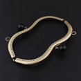 thumbnail image 3 of 19cm Metal Handle for DIY Coin Purse Clasp Lock Accessories , Black, 19cm, 3 of 8