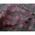 thumbnail image 4 of oneOone Silk Tabby Fabric Leaves & Floral Block Print Fabric By Yard 42 Inch Wide, 4 of 4