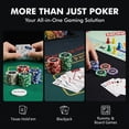 thumbnail image 5 of HEITOK 100PCS Texas Hold’em Poker Chip Set, 11.5g Weighted Chips for Casino Games, Poker Set, 5 of 5