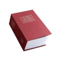 thumbnail image 2 of Dictionnaire Coffre-Fort de Diversion Boîte Cachée pour Coffre-Fort Portable pour Maison Bureau Rouge, 2 of 2
