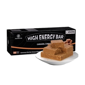 PEAK4RATION Barre d'énergie haute , Biscuits de ration d'urgence - Cinnamon caramel 6864kcal | Biscuits comprimés longue durée de conservation - 6 Forfait jour 1.5kg (6x250g Boîte en papier)