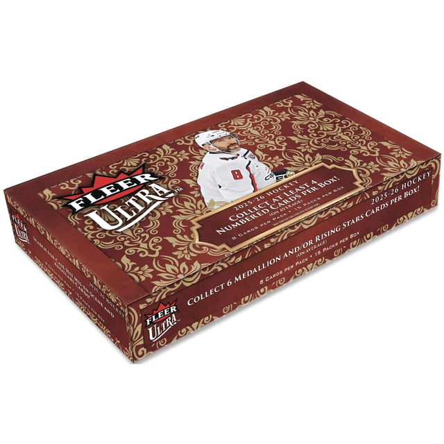 2025-26 Upper Deck Fleer Ultra Hockey Hobby Box