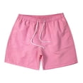 thumbnail image 2 of asjyhkr Mens Beach Shorts Lightweight Quick Drying with Pockets Elastic Waist Workout Shorts,17 Colors, 2 of 6