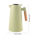 thumbnail image 3 of Dvkptbk Bouilloire Intelligente Isolée Pot d'Isolation Intelligent pour la Maison Doublure en Verre Double Poignée Bois de Hêtre Forte Conservation de la Chaleur Appuyez sur un Bouton pour Faire Couler l'Eau Cuisine et Salle à Manger, 3 of 6