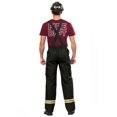 thumbnail image 2 of Firefighter Adult Costume Men's Fire Captain Costume, 2 of 4