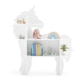 thumbnail image 1 of Delta Children Bibliothèque Licorne - Certifié Greenguard Gold, Blanc, 1 of 4