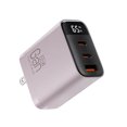 thumbnail image 2 of Wzzjkit 3 in 1 GaN Fast Charger 65w 2025 Super Fast Charger Module with 2 Type C USB Ports Portable 1 Fast Charging Adapter Wall Plug for Phone Tablet Lapt, 2 of 8