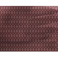 thumbnail image 4 of oneOone Georgette Viscose Dark Red Fabric Diamond Shape Geometric Sewing Craft Projects Fabric Prints By Yard 42 Inch Wide, 4 of 4