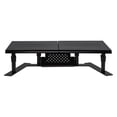 thumbnail image 4 of Allsop Metal Art ErgoTwin Adjustable Monitor Stand - Black, 4 of 8