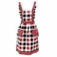 thumbnail image 3 of TIMIFIS Apron Kitchen Accessories Women Lady Restaurant Home Kitchen For Pocket Cooking Cotton Apron Bib, 3 of 3