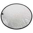 thumbnail image 4 of Silver And White Reflector, Photography Reflector Round Stereoscopic 2 In 1 With Storage Bag For Outdoor Lighting 80cm / 31.5in, 4 of 8