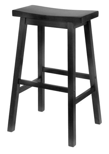 Winsome Tabouret de bar en selle Satori, naturel