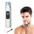 thumbnail image 1 of Herunwer Nose Hair Trimmer, Electric Portable Trimmer Detailer Rechargeable, Nose Hair Trimmer for Men, Intelligent Nose Trimmer Clipper Tool Fast Charging, 1 of 9