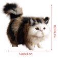 thumbnail image 4 of MesaSe PENGXAING Simulation Cat Toys Plush Toys Simulation Animal Models Children‘s Gifts, 4 of 4