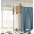 thumbnail image 3 of Westinghouse Lighting Rayman One-Light Dimmable LED Indoor Mini Pendant - Brushed Brass, 3 of 6