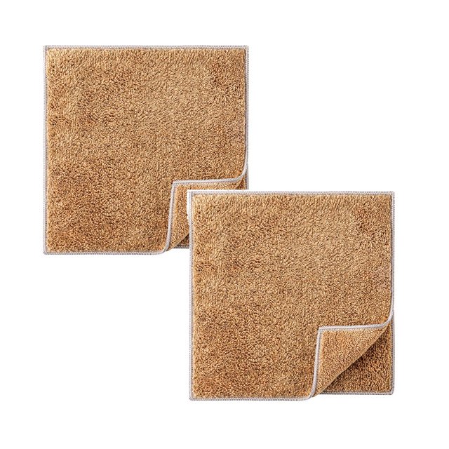 Oleegame 2PC Ten Dollar Items Household Cleaning Japanese Style Fiber Dishcloth Non Stick Oil Easy To Clean Kitchen Rag Absorbs Water Does Not Hair To Oil Towel